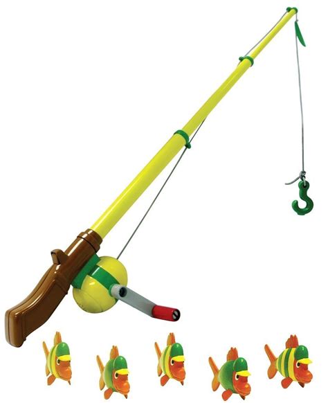 toy fishing rod magnetic|magnetic fishing pole and fish.